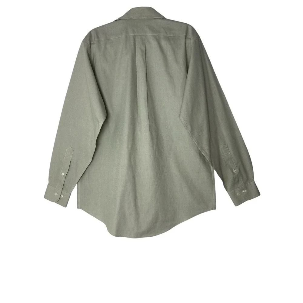 Brooks‎ Brothers Shirt Mens 15 1/2- 4/5 Oxford Cotton Button Down Long Sleeve - Picture 2 of 9